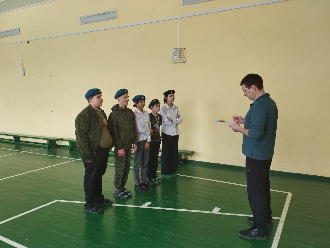 Квест-игра ко Дню защитника Отечества.